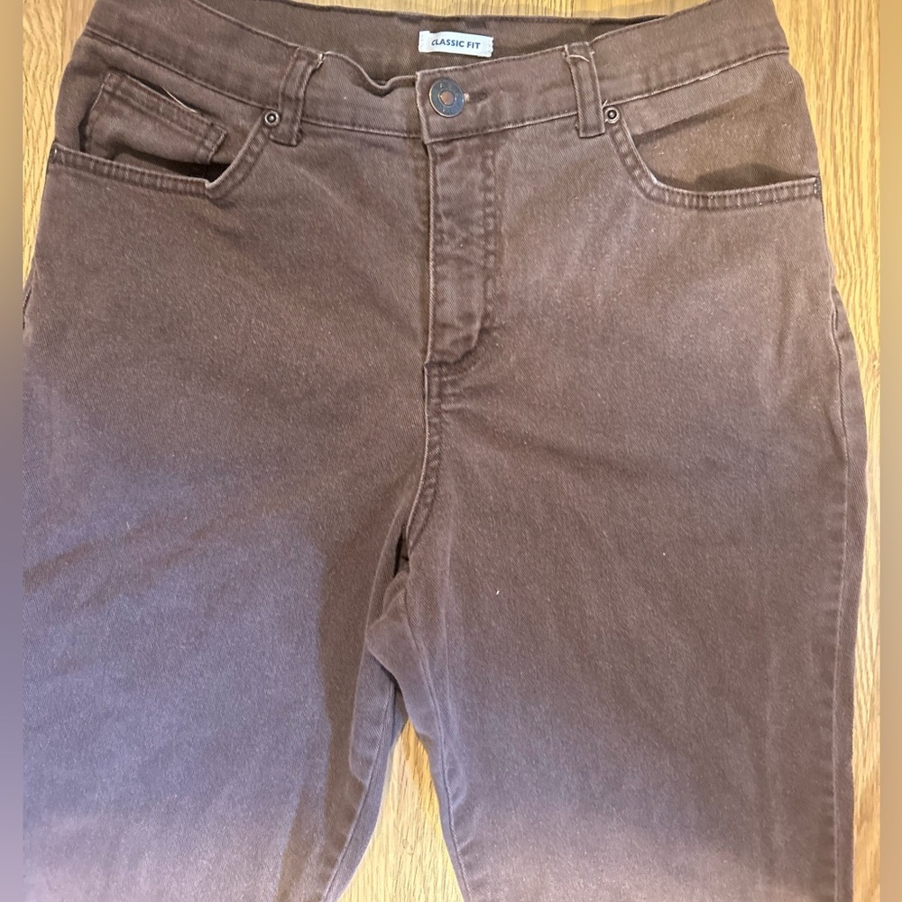 Basic Editions Classic Fit Straight Leg Jeans Womens size 8 pants Vintage Denim - Picture 11 of 12